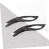 Baluue 2pcs Stainless Steel Eyebrow Tweezers for Men and Women