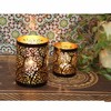 Casa Moro Oriental Ancona Tea Light Holder Set of 2