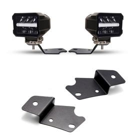 Fit for Ford 20-22 Lima A Pillar Spotlight Bronco lamp Bracket Modification Front Work Fog lamp Holder