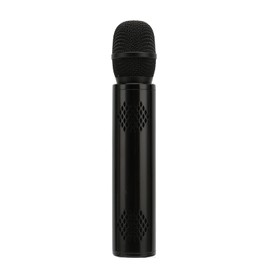 Wireless Karaoke Microphone, Stereo Bluetooth Microphone for Singing, with Noise Reduction/Ear Monitoring Function (Black)