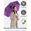 Windproof Travel Umbrella - Compact, Light, Full Automatic Open/Close -