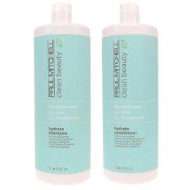 Paul Mitchell Clean Beauty Hydrate Shampoo 33.8 oz & Clean Beauty Hydrate
