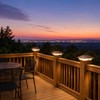 1 Pack Solar Post Cap Lights Outdoor for 4x4 Posts,
