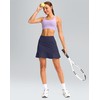 Viodia 16" Golf Skorts for Women High Waisted Tennis Skirt