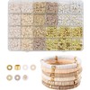 Thapncow 2064 Piece Beads Set, Beads for Bracelets, Bracelets Make