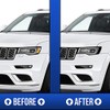 GRIDREADY Compatible with 2014-2021 Jeep Grand Cherokee Headlight Amber Delete