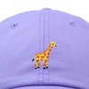 DALIX - Gorra de béisbol de jirafa de algodón suave