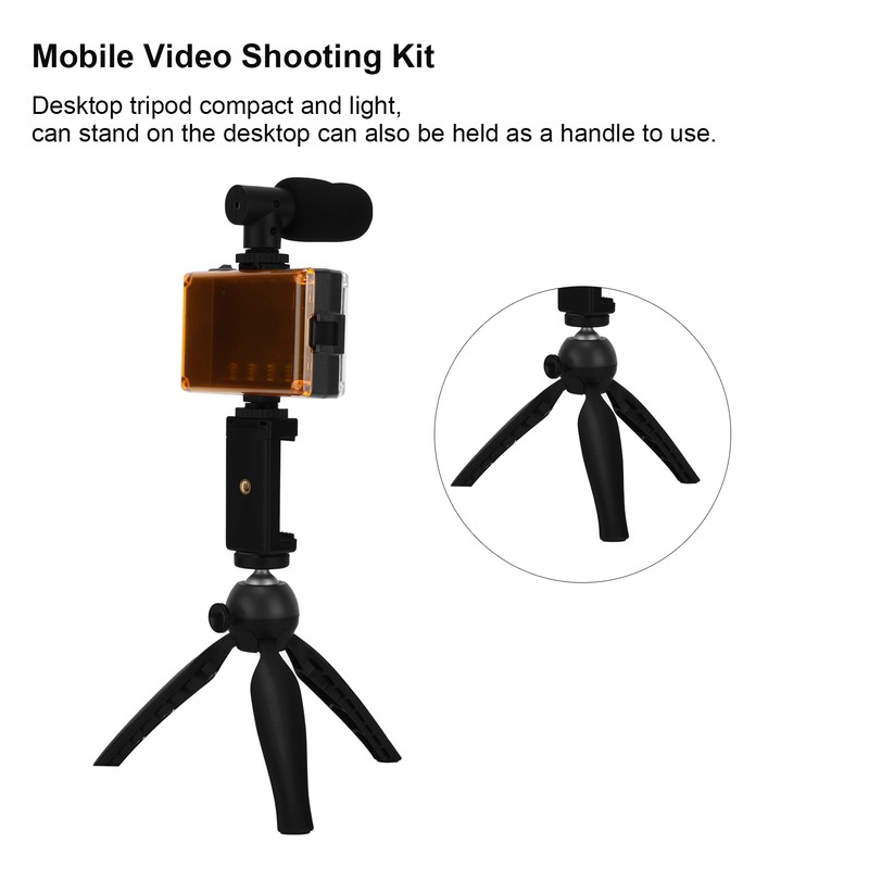 Portable Live Video Shooting Kit Mobile Phone Photography Set with