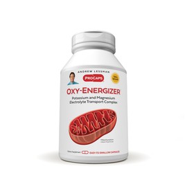 ANDREW LESSMAN Oxy-Energizer 360 Capsules - Combination of Two Vital Electrolyte-Minerals Potassium-Magnesium Aspartate-Citrate Complex to Support Optimum Cellular Energy Production. No Additives