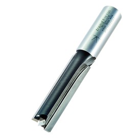 Trend Trade Straight Two Flute Router Cutter Bit, 1/2 Inch Shank, 12.7mm Cut Diameter & 50mm Cut Length, Tungsten Carbide Tipped, TR17DX1/2TC