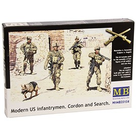 Masterbox 1:35 Scale Modern US Infantrymen Cordon and Search Figure