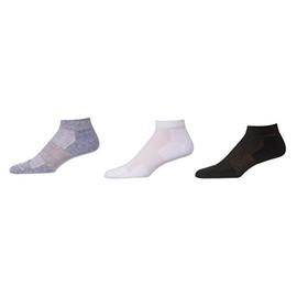 C.S.I. Casual Comfort No-Show Socks (3-pair) Made in the USA