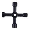 ebuyerfix 4 Way Plumbing Key Meter Box Key Gas Key