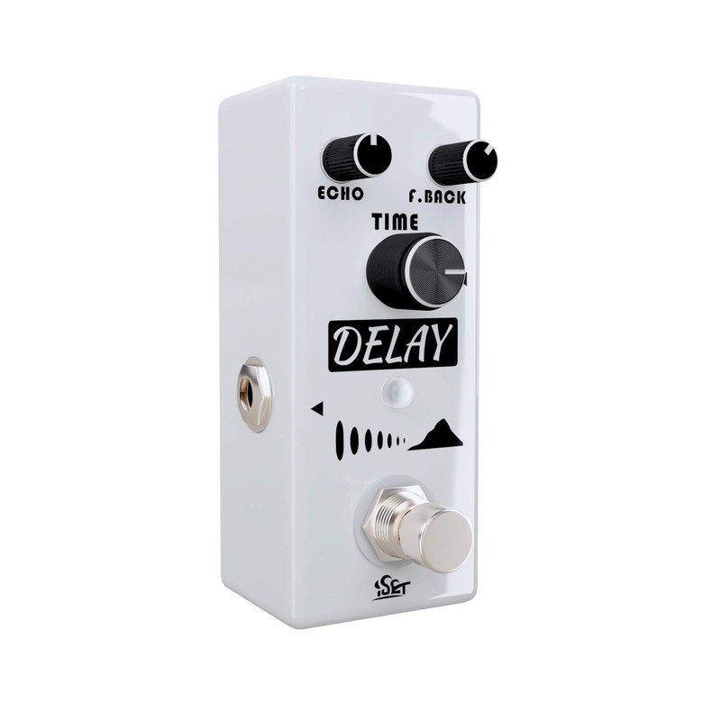 iSET Analog Delay Effect Pedal Guitar Pure Delay for Electric