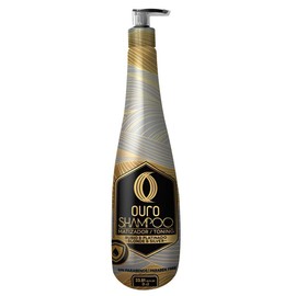 Ouro Shampoo Toning Nuance Blonde Silver Hair Treatment | Champu Matizador Para Cabellos Rubio y Platinado 33.8unces-1000mililiter
