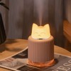 Mini Humidifier-Cute Cat Mist Humidifier for Kids Bedroom, Small Ultrasonic