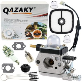 QAZAKY Carburetor Compatible with C1U-K54A Echo 2 Cycle Mantis Tiller String Trimmer 7222 7222E 7222M 7225 7230 7240 7920 7924 TC210 TC2100 LHD1700 HC1500 Cultivator Zama C1U-K17 K27 K27A K46 K54 K82