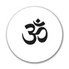 Huuraa Sticker Om Symbol Sticker 10 cm with Buddhism Sign