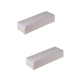 FOMIYES 2pcs Professional Nail Art Pillow Leather Hand Rest Arm Rest Holder for Manicure Hand Beauty Nail Care Pad
