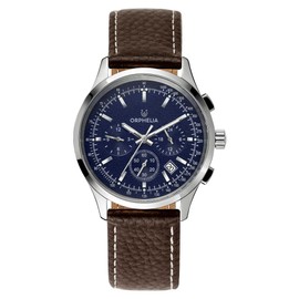 Orphelia Mens Multi Dial Quartz Watch with Leather Strap OR81702