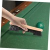 Abaodam 2Pcs Billiard Table Brush Pool Table Cleaning Tool for