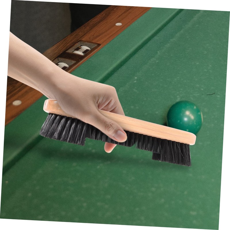 Abaodam 2Pcs Billiard Table Brush Pool Table Cleaning Tool for