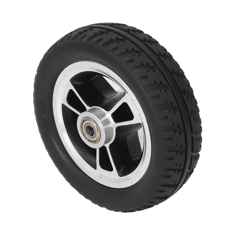 6in Wheelchair Wheel Light Sturdy Aluminum Alloy Hub Quiet Anti