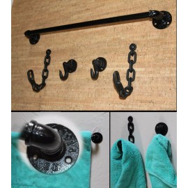 Stoneledge Investments Mens Bathroom Decor Accessories Hardware Industrial Design, Casual Concepts