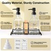Shinowa Kitchen Soap Dispenser Set, Hand and Dish Soap Dispenser