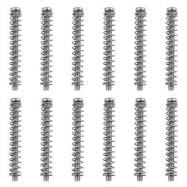AYLIFU Pickup Height Adjustment Screw Pickup Screw Spring Electric Guitar Accessories Humbucker Pickup Occulted Color 0.1x1.24inch For American Thread Pickups 12set (0.1x1.24inch)
