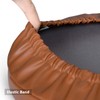 Shinnwa Bar Stool Cushion Leather Bar Stool Covers Round Waterproof