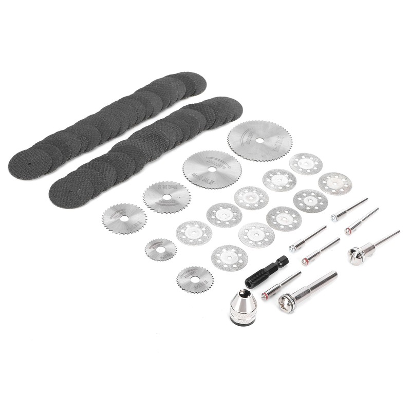 60Pcs/Set Cutting Disc Saw Blade Chuck Set for Electric Drill