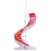 Hummingbirds Feeder Easy Clean Top Fill Plastic Helical Bird Feeder