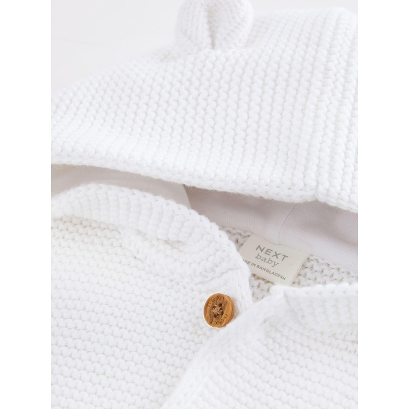 NEXT Baby Cardigan, White