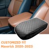 nuoozy Center Console Cover Compatible with Ford Maverick 2022-2025 XL/XLT/Lariat/Tremor/Lobo