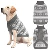 KOOLTAIL Cable Knit Dog Sweater Turtleneck, Cold Weather Pullover Classic