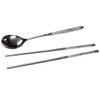 GARASANI Korean Traditional Cutlery Stainless Steel Spoons and Chopsticks Set
