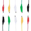 Movilideas - 10 cables with crocodile clips for testing -