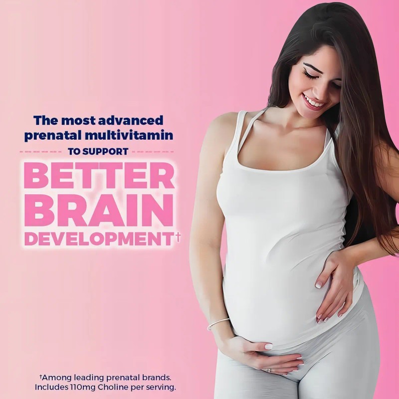 One A Day Prenatal Advanced Multivitaminas Para 60 Dias Sabor