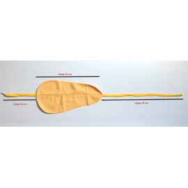 Soundman® Clarinet Wiper for Clarinet Wiper Interior Cleaning (Also Suitable for Soprano Saxophone) with Knot