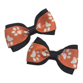 Girls Hair Bow Set, Little Girl Bows, Pigtail Hair Bows, Toddler Hair Bows,