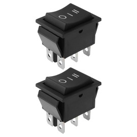 SING F LTD 2x 3-Position 6-Pin Start On Off Switch Compatible with Harbor Freight Predator 7000/8750/9500 Watt 15A/250V 20A/125V