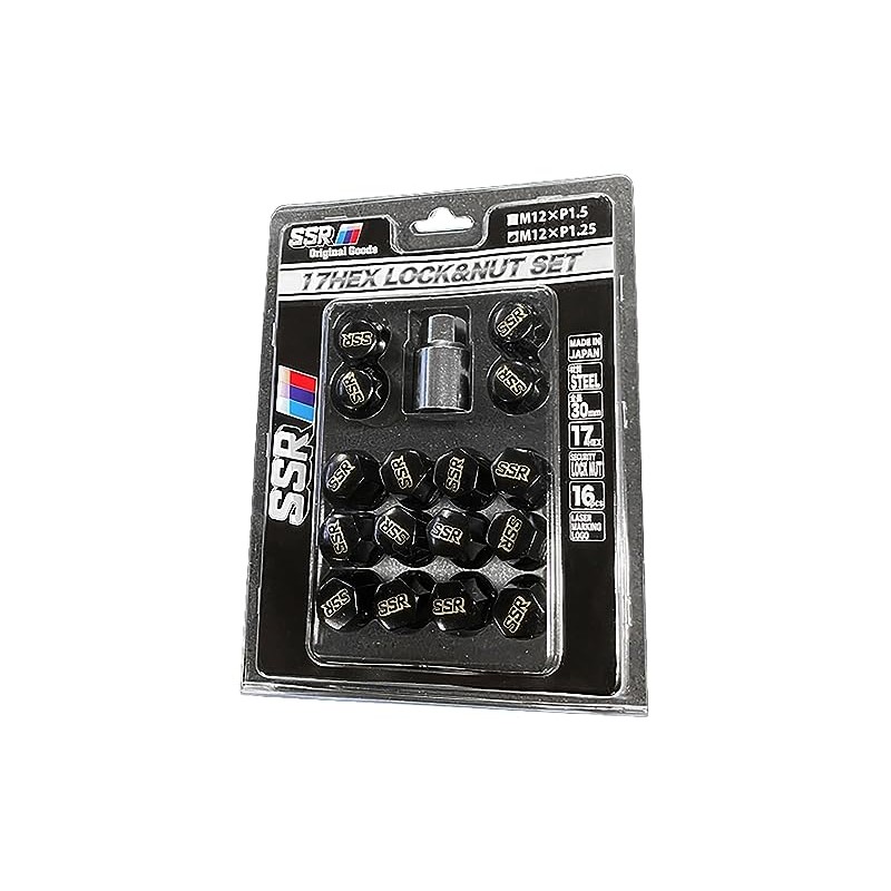 SSR 17HEX Lock & Nut Set (for 4H) M12 x