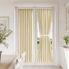 Vatge Self Adhesive French Door Curtain - Front Door Curtain