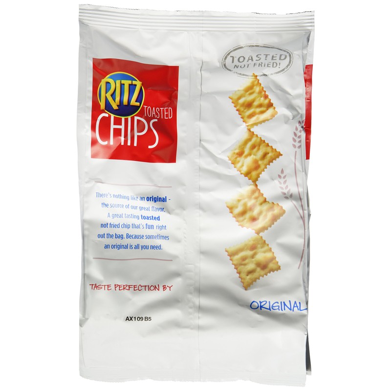 Ritz Original Chips, 8.1-Ounce Bags (Pack of 4)