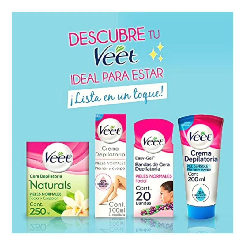 Veet Crema Depiladora Ducha Piel Sensible 150