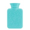 Fashy Latex Free Hot Water Bottle 0.3 Litre Turquoise