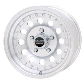American Racing Outlaw II AR62 Machined Wheel with Clear Coat (14x6"/5x4.5")