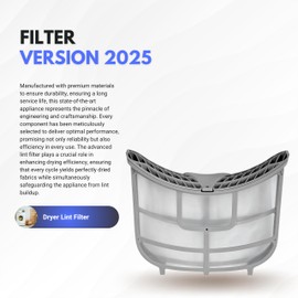 Wibefel Dryer Lint Filter Screen fits Kenmore 796.81072310 796.81073310 796.81073311 796.8196271 796.91962710 796.91963710 796.91982410 796.91983410 796.81983410 796.91072310 796.91073310 Dryer