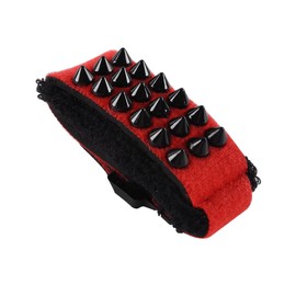 Gorise Guitar Bass String Muter Noise Reducer Dampener Universal Fretboard Muting Wraps Fit for 7 String Classical Guitar, Bass Red